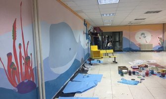 Studenti FVU poklanjaju murale mališanima u Dječjoj bolnici