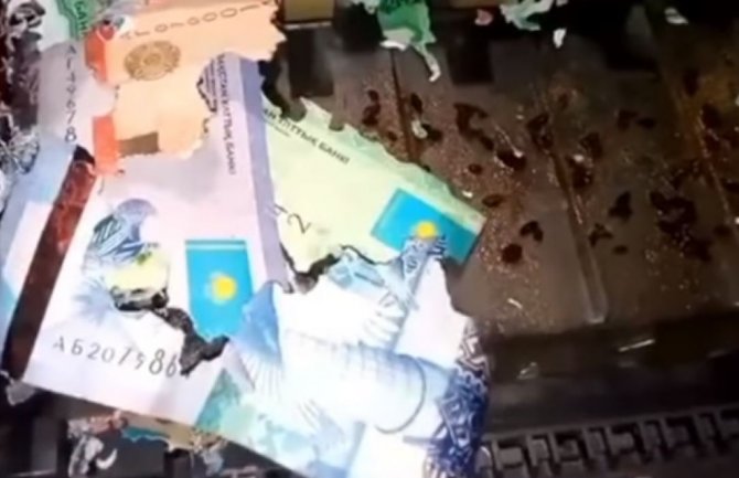 Miševi se  sakrili u bankomat zbog hladnoće i pojeli novac (VIDEO)