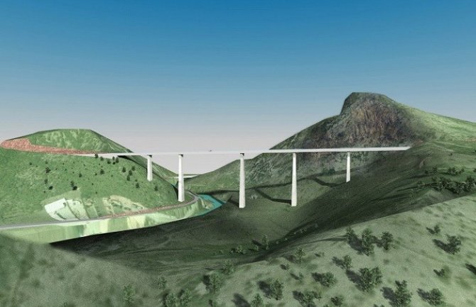 Stubovi na mostu Moračica biće spojeni do ljeta, za rasponske konstrukcije biće utrošeno oko 30.000 kubika betona