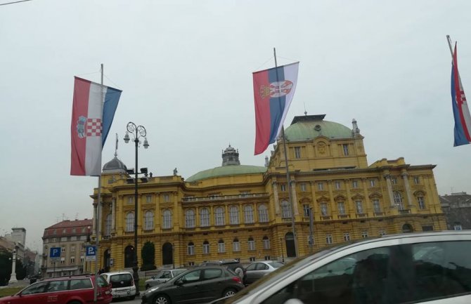 Zagreb dočekuje Vučića: Srpske zastave i snajperisti 