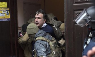 Sakašvili priveden u Kijevu, pa protjeran u Poljsku