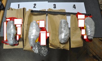 Bijelo Polje: U pepeljarama u vozu pronađeno oko pola kilograma marihuane