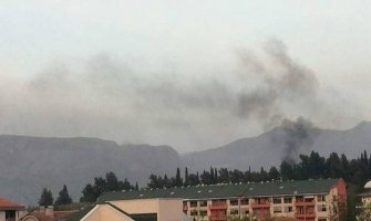 Požar u Podgorici: Buknulo ka Zagoriču!