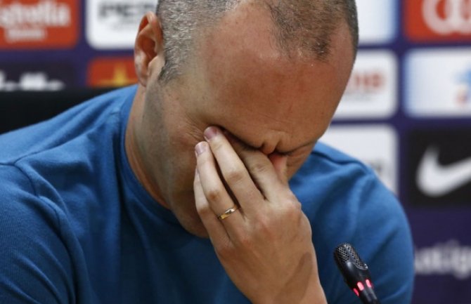 Inijesta napušta Barselonu u suzama: Ovo je težak dan za mene