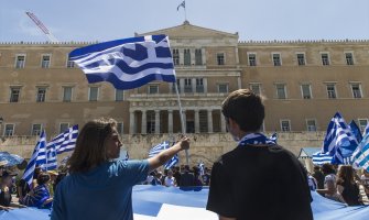  Protesti u Atini: Nezadovoljni rješavanjem spora o imenu između Makedonije i Grčke