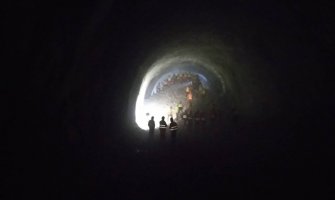 Probijen tunel Vjeternik, jedan od najzahtjevnijih objekata