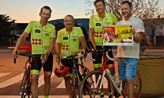 Humanitarna vožnja na biciklima kroz sedam zemalja, Poljacima vožnja kroz kanjon Morače poseban izazov 