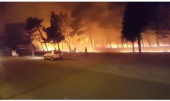 Zlatica: Požar u park šumi, vjetar otežava gašenje