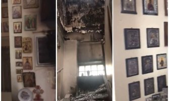 Desilo se čudo u Grčkoj: Vatra progutala cijelu kuću osim sobu u kojoj su ikone(VIDEO)