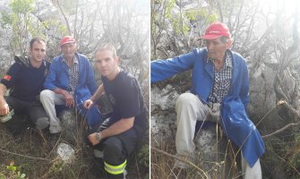Nakon dva dana spasioci pronašli povrijeđenog starca iz Orahovca