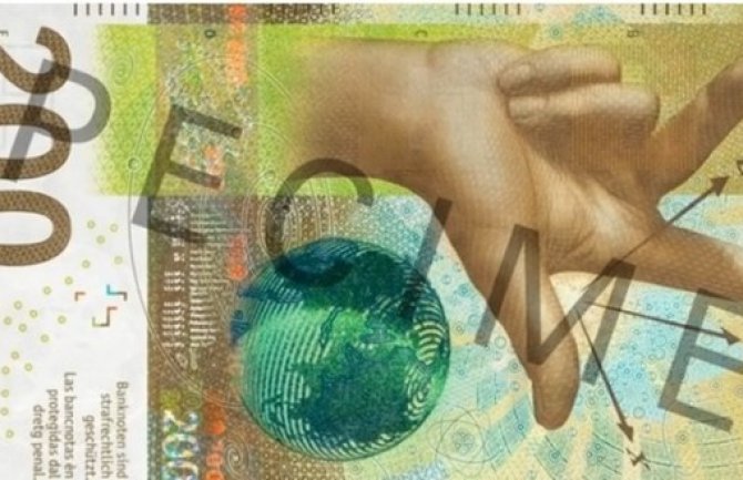 Švajcarska novčanica od 200 franaka sa tri prsta naljutila građane BIH (VIDEO)