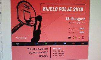 Bijelo Polje: Turnir u basketu za vikend na gradskom trgu
