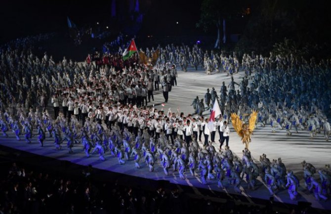 Sportisti Sjeverne i Južne Koreje zajedno na otvaranju Azijskih igara