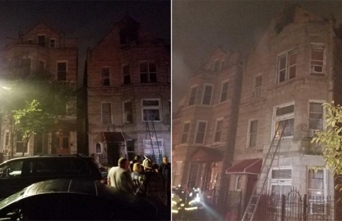 Užas u Čikagu: Požar zahvatio zgradu, stradalo šestoro djece, među njima i beba