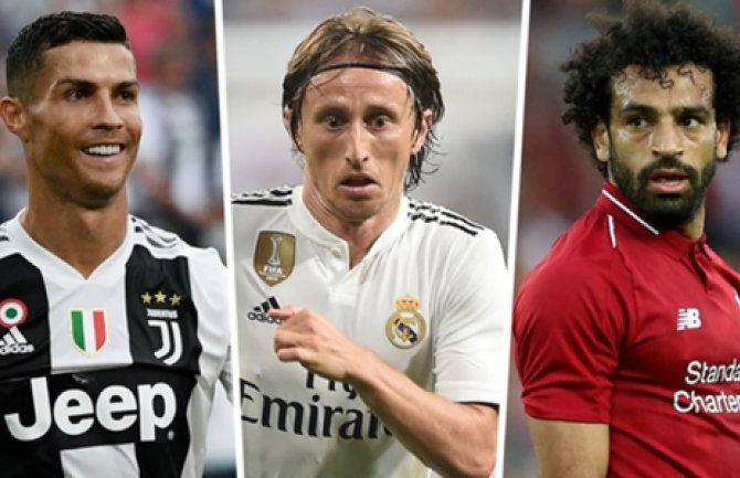  Modrić, Ronaldo i Salah kandidati za najboljeg igrača svijeta