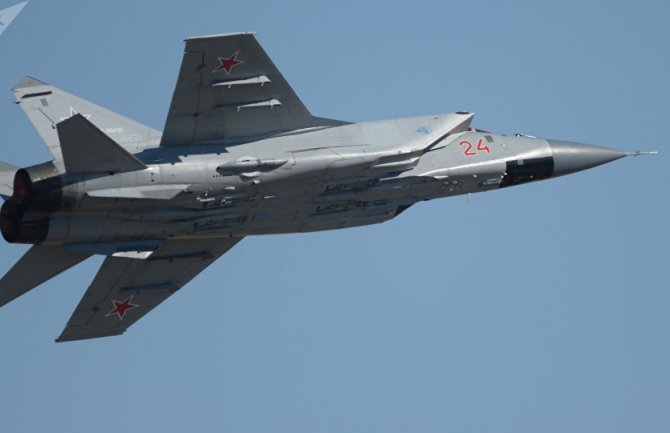 Srušio se ruski borbeni avion MIG-31