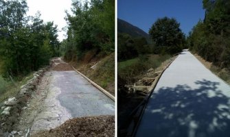 Herceg Novi: Uređen lokalni put u Sutorini, koji vodi do sela Lučići, seoske crkve i groblja