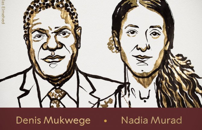 Dobitnici Nobelove nagrade za mir su doktor iz Konga i bivša robinja Islamske države