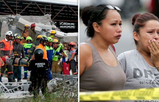 Meksiko: Srušio se tržni centar u izgradnji, najmanje 7 ljudi stradalo