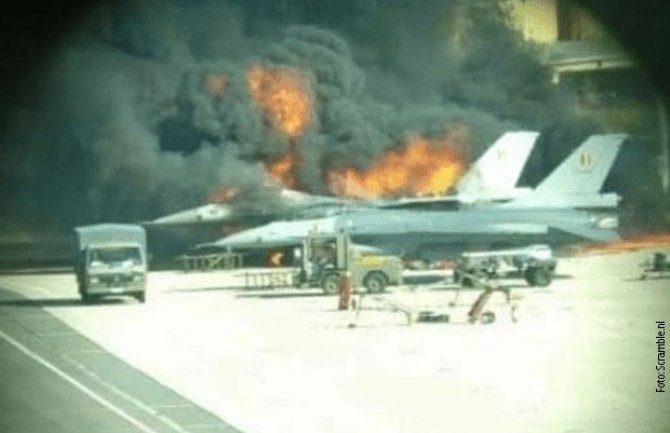 U Belgiji zbog greške vojnog tehničara eksplodirao avion