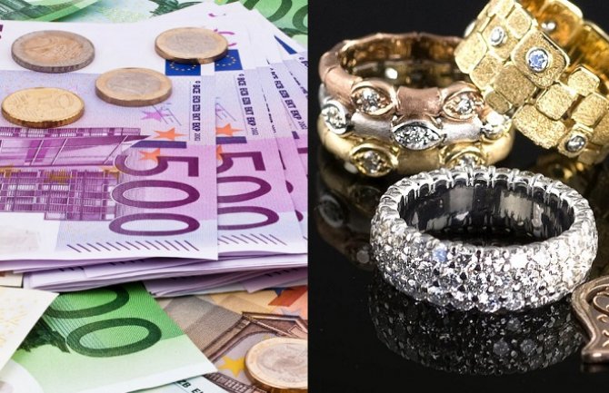 Bar: Iz stana ukrala oko 15.000 eura, dolare i zlato, raspisana potjernica za djevojkom iz Italije