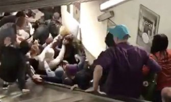 Rim: Popustile pokretne stepenice, povrijeđeno 20 osoba(VIDEO)
