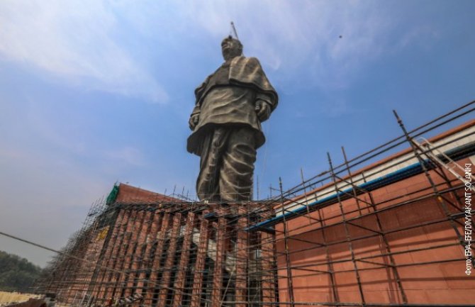 Indijci napravili najveći spomenik u svijetu: Statua visoka 182 metra koštala više od 350 miliona eura