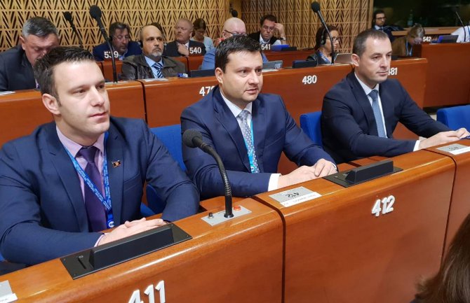  Smolović na čelu crnogorske delegacije u Strazburu
