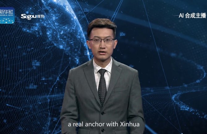 Kinezima će roboti voditi dnevnik na televiziji (VIDEO)