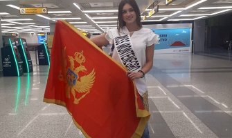 Natalija stigla u Kinu: Miss CG će se predstaviti u crnogorskoj nošnji i guslama  (FOTO)