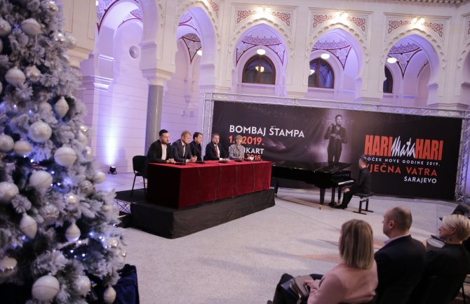 Hari Mata Hari će Sarajlije, goste i turiste grada uvesti u Novu 2019. godinu
