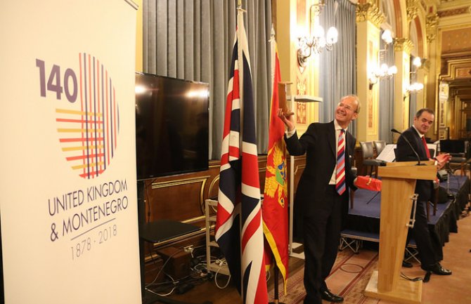 Proslava 140 godina diplomatskih odnosa Crne Gore i UK, glavni partner Luštica Bay