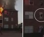 Majka bacila bebu kroz prozor da bi je spasila od požara(VIDEO) 