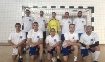 Fudbalska ekipa Fakulteta za sport i fizičko vaspitanje prvak A grupe Studentske lige