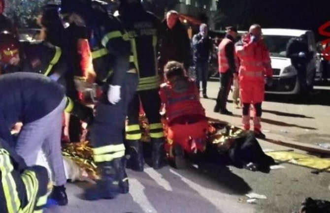 Italija: Šestoro mrtvih u diskoteci, 14 povrijeđenih u teškom stanju