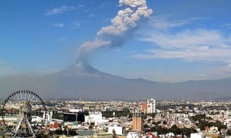 Meksiko Siti: Vulkan Popokatepetl izbacivao veću količinu lave (VIDEO)