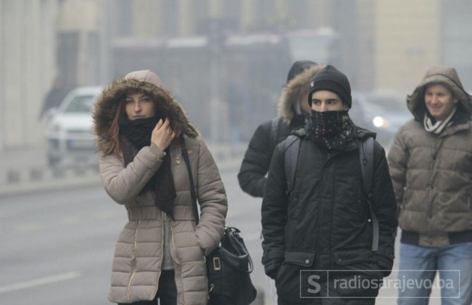 Sarajevo deveti grad u svijetu po zagađenosti vazduha