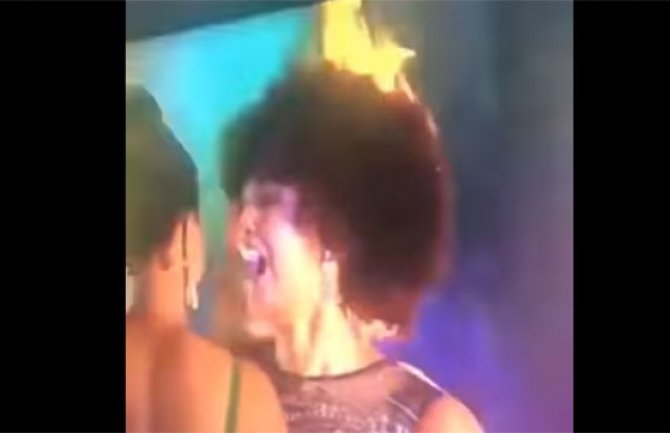 Mis Konga pobijedila na takmičenju pa se zamalo zapalila na sceni (VIDEO)
