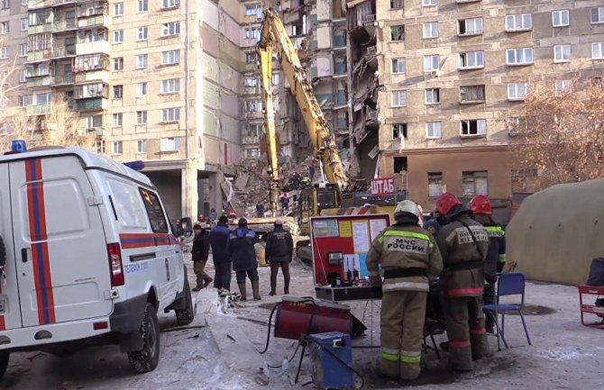 U eksploziji gasa u zgradi u Rusiji poginulo 38 osoba, među njima šestoro djece