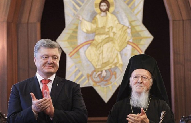 Vartolomej uručio dokument o nezavisnosti ukrajinske crkve