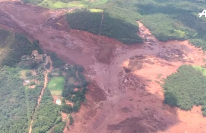 Haos u Brazilu: Pukla rudarska brana, 200 ljudi nestalo(VIDEO)