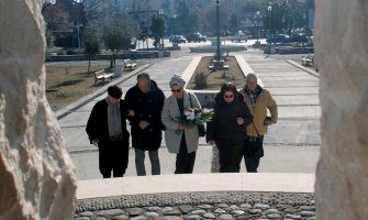  Podgorica: Obilježena 26. godišnjica smrti Srđana Aleksića(FOTO)