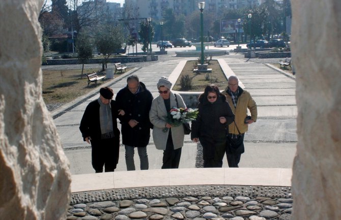  Podgorica: Obilježena 26. godišnjica smrti Srđana Aleksića(FOTO)
