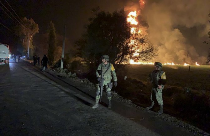 U eksploziji naftovoda u Meksiku poginulo 115 osoba