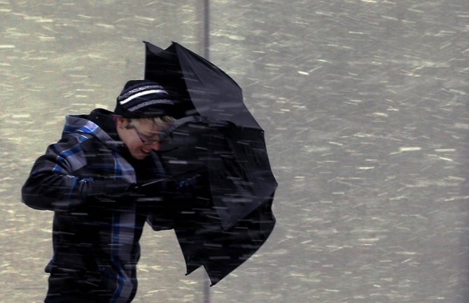 Narednih dana nestabilno vrijeme: Kiša, snijeg, grmljavina, vjetar