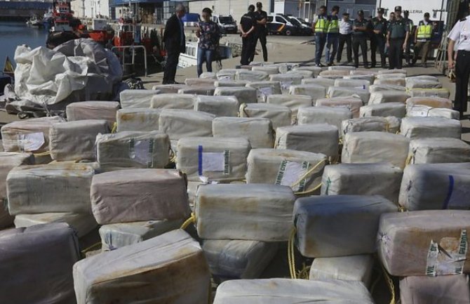 Policija u Portugalu zaplijenila oko 2,5 tona kokaina
