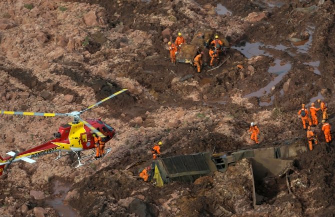 U urušavanju brane u Brazilu smrtno stradalo 110 osoba