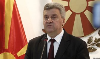 Makedonski predsjednik nije prisustvovao podizanju NATO zastave