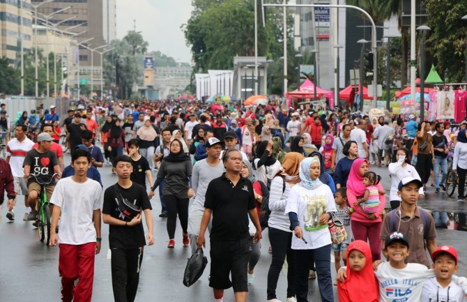”Dan bez automobila“ u Indoneziji: Prilika za zdraviji način života(FOTO)