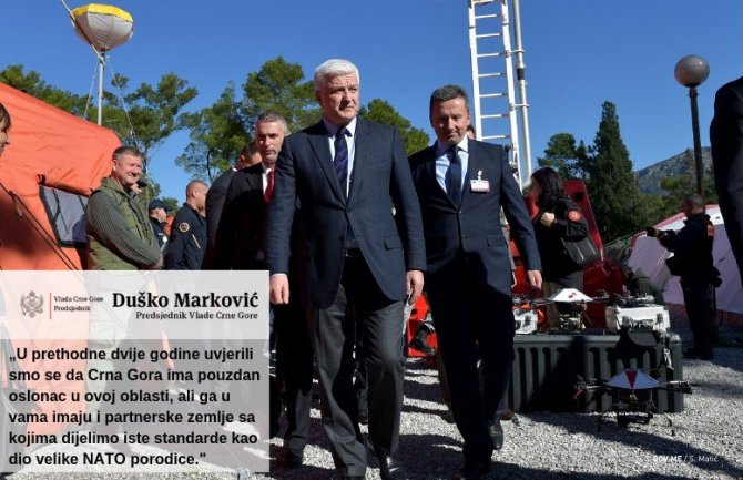 Marković čestitao Međunarodni dan civilne zaštite: Vi ste pouzdan oslonac i CG i naših NATO partnera